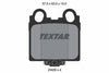 Textar Brake Pads Set Brake Pads Full Set Of 4 Rear 2342901 thumbnail