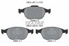 Textar Brake Pads Full Set Of 4 Front 2344004 thumbnail