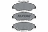 Textar Brake Pads Full Set Of 4 Front 2344201 thumbnail