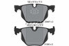 Textar Brake Pads Set Brake Pads Full Set Of 4 Rear 2344702 thumbnail