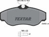 Textar Brake Pads Full Set Of 4 Front With Brake Caliper Screws 2345201 thumbnail