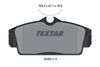 Textar Brake Pads Full Set Of 4 Front 2346302 thumbnail