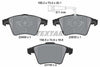 Textar Brake Pads Full Set Of 4 Front 2346901 thumbnail