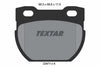 Textar Brake Pads Set Brake Pads Full Set Of 4 Rear 2347103 thumbnail