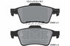 Textar Brake Pads Set Brake Pads Full Set Of 4 Rear 2348202 thumbnail
