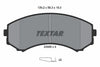 Textar Brake Pads Full Set Of 4 Front 2348801 thumbnail