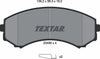 Textar Brake Pads Full Set Of 4 Front 2348801 thumbnail
