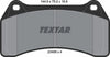 Textar Brake Pads Full Set Of 4 Front 2348901 thumbnail
