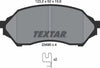 Textar Brake Pads Full Set Of 4 Front 2349002 thumbnail
