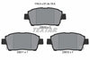 Textar Brake Pads Full Set Of 4 Front 2351002 thumbnail