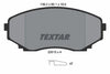 Textar Brake Pads Full Set Of 4 Front 2351501 thumbnail