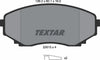 Textar Brake Pads Full Set Of 4 Front 2351501 thumbnail
