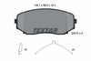 Textar Brake Pads Full Set Of 4 Front With Accessories 2351505 thumbnail