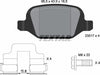 Textar Brake Pads Full Set Of 4 Rear With Accessories 2351703 thumbnail