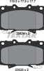 Textar Brake Pads Full Set Of 4 Front 2352402 thumbnail