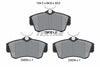 Textar Brake Pads Full Set Of 4 Front 2353202 thumbnail