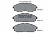 Textar Brake Pads Full Set Of 4 Front 2353601 thumbnail