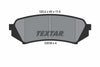 Textar Brake Pads Set Brake Pads Full Set Of 4 Rear 2353902 thumbnail