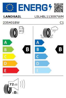 Landsail LS588 235/40 R18 97W XL Tyre Summer EU Label B/B 72dB Set of 4 - Free Delivery - image 3