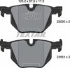 Textar Brake Pads Set Brake Pads Full Set Of 4 Rear 2355001 thumbnail