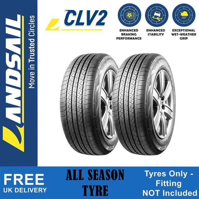 Rapid Landsail CLV2 250/40 R15 101W XL Tyre Summer EU Label C/B 72dB Set of 2 - image 2