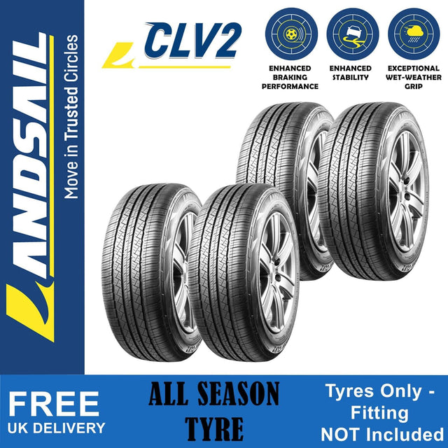 Rapid Landsail CLV2 250/40 R15 101W XL Tyre Summer EU Label C/B 72dB Set of 4 - image 2