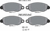 Textar Brake Pads Full Set Of 4 Front With Brake Caliper Screws 2357701 thumbnail