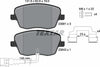 Textar Brake Pads Full Set Of 4 Front With Brake Caliper Screws With Accessories 2358102 thumbnail