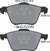 Textar Brake Pads Full Set Of 4 Front 2359001 thumbnail