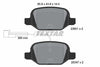 Textar Brake Pads Set Brake Pads Full Set Of 4 Rear 2360104 thumbnail