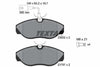 Textar Brake Pads Full Set Of 4 Front With Brake Caliper Screws 2360201 thumbnail