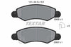 Textar Brake Pads Full Set Of 4 Front With Accessories 2360501 thumbnail