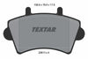 Textar Brake Pads Full Set Of 4 Front 2361301 thumbnail