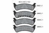 Textar Brake Pads Set Brake Pads Full Set Of 4 Rear 2362701 thumbnail