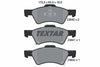 Textar Brake Pads Full Set Of 4 Front 2364001 thumbnail