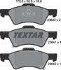 Textar Brake Pads Full Set Of 4 Front 2364001 thumbnail