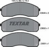 Textar Brake Pads Full Set Of 4 Front 2364901 thumbnail