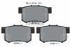 Textar Brake Pads Set Brake Pads Full Set Of 4 Rear 2365201 thumbnail