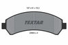Textar Brake Pads Full Set Of 4 Front 2366301 thumbnail