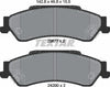 Textar Brake Pads Set Brake Pads Full Set Of 4 Rear 2367701 thumbnail