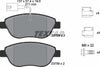 Textar Brake Pads Full Set Of 4 Front With Brake Caliper Screws With Accessories 2370901 thumbnail