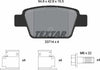 Textar Brake Pads Full Set Of 4 Rear With Brake Caliper Screws 2371401 thumbnail