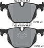 Textar Brake Pads Set Brake Pads Full Set Of 4 Rear 2373201 thumbnail