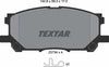Textar Brake Pads Full Set Of 4 Front 2373401 thumbnail