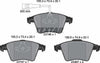 Textar Brake Pads Full Set Of 4 Front 2374602 thumbnail