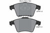 Textar Brake Pads Full Set Of 4 Front 2374701 thumbnail