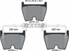 Textar Brake Pads Full Set Of 4 Front 2375101 thumbnail