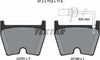 Textar Brake Pads Full Set Of 4 Front 2375104 thumbnail