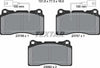 Textar Brake Pads Full Set Of 4 Front 2375603 thumbnail