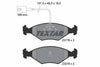Textar Brake Pads Full Set Of 4 Front 2377601 thumbnail